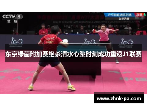 东京绿茵附加赛绝杀清水心跳时刻成功重返J1联赛 东京绿茵附加赛绝杀清水心跳时刻成功重返J1联赛